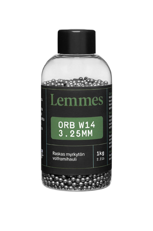 Lemmes® Orb W14 3.25MM raskas myrkytön wolframihauli 1kg